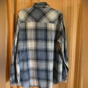 Casual Plaid Button Down Shirt